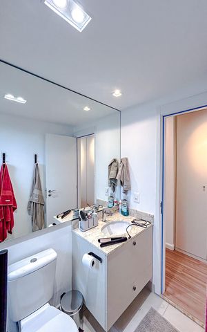 Apartamento à venda com 82m², 2 quartos e 1 vagaBanheiro da Suíte 2