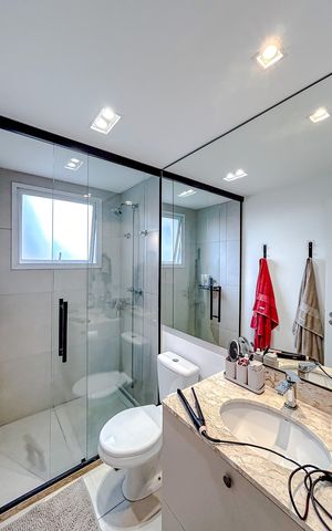 Apartamento à venda com 82m², 2 quartos e 1 vagaBanheiro da Suíte 2