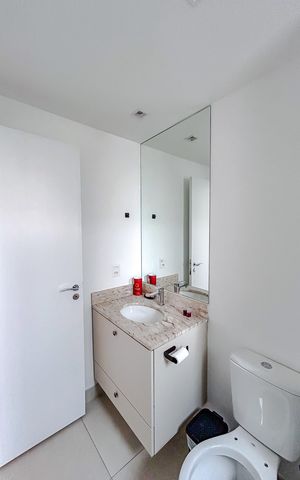 Apartamento à venda com 82m², 2 quartos e 1 vagaBanheiro da Suíte 1