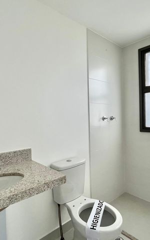 Apartamento à venda com 85m², 2 quartos e 1 vaga Apartamento à venda com 85m², 2 quartos e 1 vagaBanheiro da Suíte 2