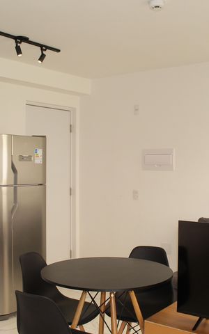 Studio à venda com 25m², 1 quarto e sem vagaSala