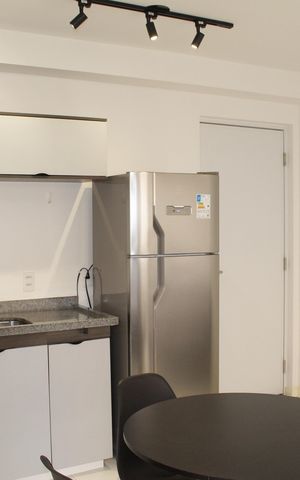 Studio à venda com 25m², 1 quarto e sem vagaCozinha