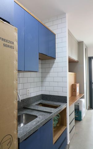 Apartamento para alugar com 25m², 1 quarto e sem vaga Apartamento para alugar com 25m², 1 quarto e sem vagaCozinha