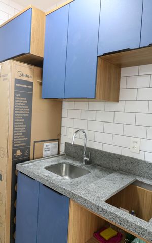 Apartamento para alugar com 25m², 1 quarto e sem vaga Apartamento para alugar com 25m², 1 quarto e sem vagaCozinha