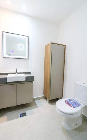 Apartamento para alugar com 25m², 1 quarto e sem vaga Apartamento para alugar com 25m², 1 quarto e sem vagaBanheiro
