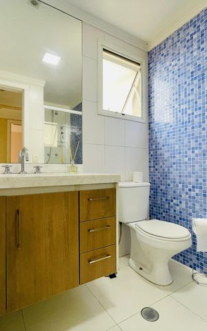 Apartamento para alugar com 135m², 3 quartos e 2 vagasBanheiro 2