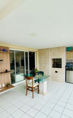 Apartamento para alugar com 135m², 3 quartos e 2 vagasVaranda gourmet