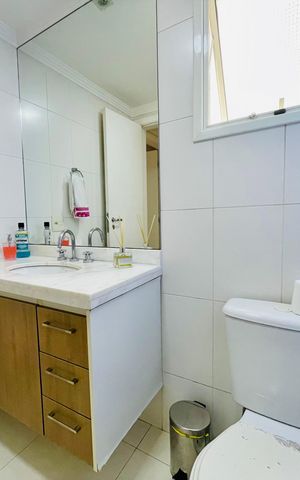 Apartamento para alugar com 135m², 3 quartos e 2 vagasBanheiro 2