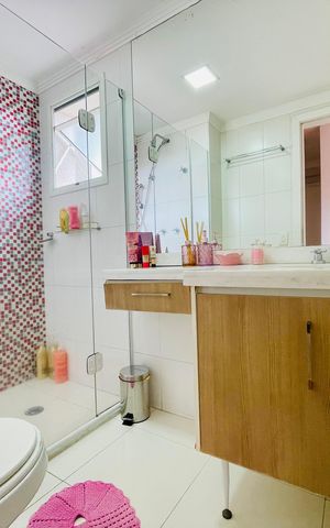 Apartamento para alugar com 135m², 3 quartos e 2 vagasBanheiro 1