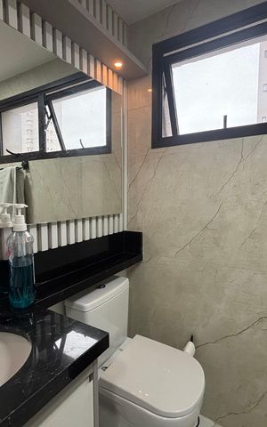 Studio para alugar com 23m², 1 quarto e sem vaga Studio para alugar com 23m², 1 quarto e sem vagaBanheiro