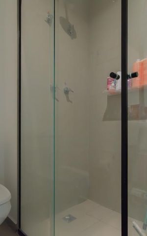 Studio para alugar com 28m², 1 quarto e sem vaga Studio para alugar com 28m², 1 quarto e sem vagaBanheiro Social