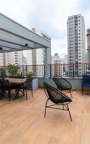 Apartamento à venda com 36m², 2 quartos e sem vaga Apartamento à venda com 36m², 2 quartos e sem vagaÁrea comum - Churrasqueira