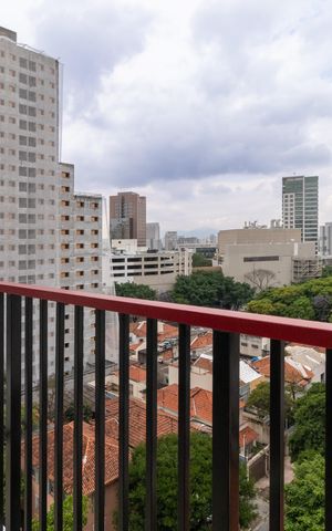 Apartamento à venda com 36m², 2 quartos e sem vaga Apartamento à venda com 36m², 2 quartos e sem vagaVista da Sacada da Sala