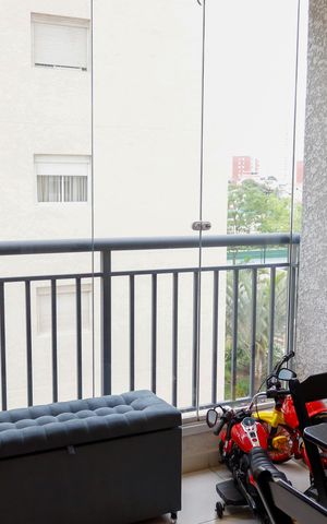 Apartamento à venda com 70m², 3 quartos e 1 vagaSacada