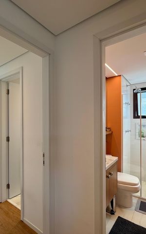 Apartamento para alugar com 69m², 2 quartos e 1 vaga Apartamento para alugar com 69m², 2 quartos e 1 vagaCorredor