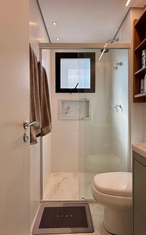 Apartamento para alugar com 69m², 2 quartos e 1 vaga Apartamento para alugar com 69m², 2 quartos e 1 vagaBanheiro Suíte