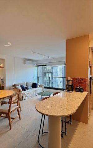 Apartamento para alugar com 69m², 2 quartos e 1 vaga Apartamento para alugar com 69m², 2 quartos e 1 vagaSala