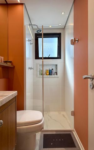 Apartamento para alugar com 69m², 2 quartos e 1 vaga Apartamento para alugar com 69m², 2 quartos e 1 vagaBanheiro Social