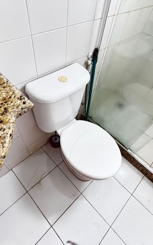 Casa de condomínio para alugar com 57m², 2 quartos e 1 vaga Casa de condomínio para alugar com 57m², 2 quartos e 1 vagaBanheiro da Suíte 1