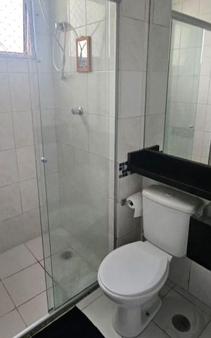 Apartamento para alugar com 48m², 2 quartos e 1 vaga Apartamento para alugar com 48m², 2 quartos e 1 vagaBanheiro