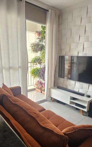 Apartamento para alugar com 48m², 2 quartos e 1 vaga Apartamento para alugar com 48m², 2 quartos e 1 vagaSala