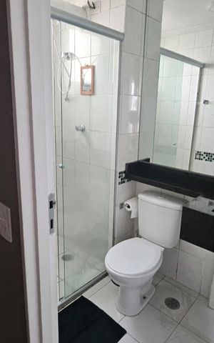 Apartamento para alugar com 48m², 2 quartos e 1 vaga Apartamento para alugar com 48m², 2 quartos e 1 vagaBanheiro