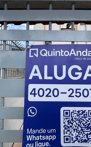Apartamento para alugar com 60m², 1 quarto e sem vaga Apartamento para alugar com 60m², 1 quarto e sem vagaPlaca