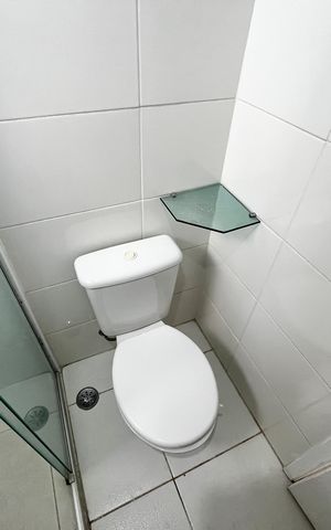 Apartamento para alugar com 50m², 2 quartos e sem vaga Apartamento para alugar com 50m², 2 quartos e sem vagaBanheiro Social