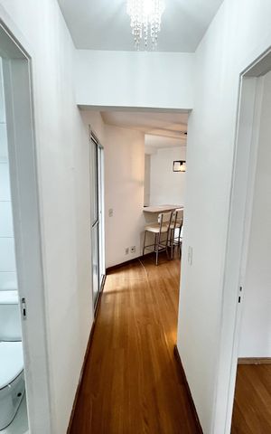 Apartamento para alugar com 50m², 2 quartos e sem vaga Apartamento para alugar com 50m², 2 quartos e sem vagaCorredor