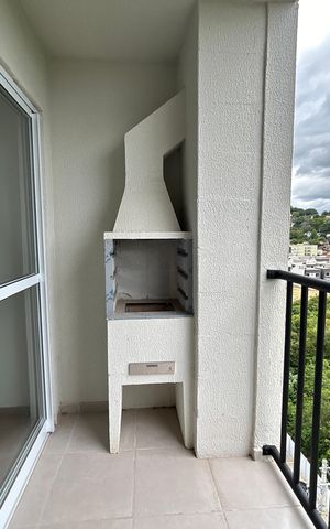 Apartamento à venda com 51m², 2 quartos e 1 vaga Apartamento à venda com 51m², 2 quartos e 1 vagaVaranda