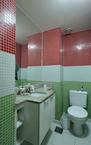Apartamento à venda com 84m², 3 quartos e 1 vagaLavabo