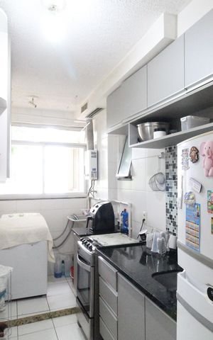Apartamento à venda com 60m², 3 quartos e 1 vagaCozinha