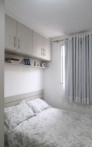 Apartamento à venda com 60m², 3 quartos e 1 vagaQuarto 2