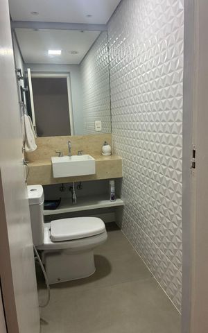 Apartamento à venda com 161m², 3 quartos e 1 vaga Apartamento à venda com 161m², 3 quartos e 1 vagaLavabo