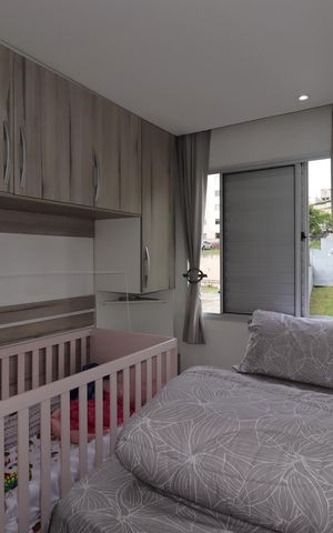 Apartamento à venda com 50m², 2 quartos e 1 vagaQuarto 2