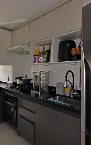 Apartamento à venda com 50m², 2 quartos e 1 vagaCozinha