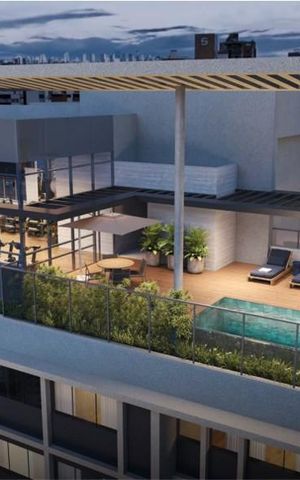 Apartamento à venda com 24m², 1 quarto e sem vaga