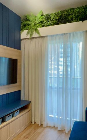 Studio à venda com 40m², 1 quarto e 1 vagaSala