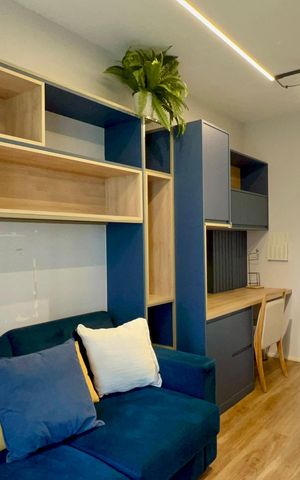 Studio à venda com 40m², 1 quarto e 1 vagaSala