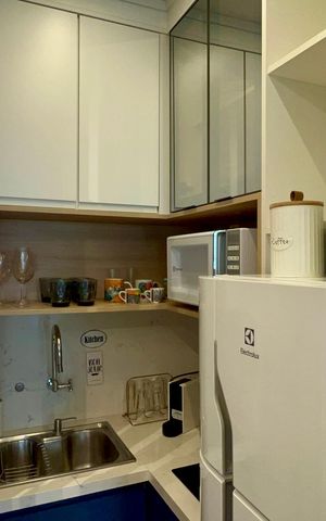 Studio à venda com 40m², 1 quarto e 1 vagaCozinha