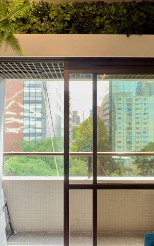 Studio à venda com 40m², 1 quarto e 1 vagaVaranda