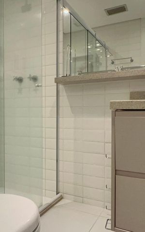 Studio à venda com 40m², 1 quarto e 1 vagaBanheiro