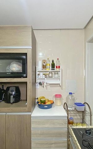 Apartamento à venda com 60m², 3 quartos e sem vagaCozinha