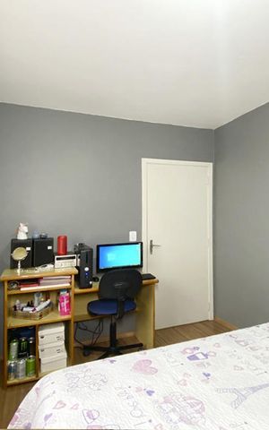 Apartamento à venda com 60m², 3 quartos e sem vagaquarto 1