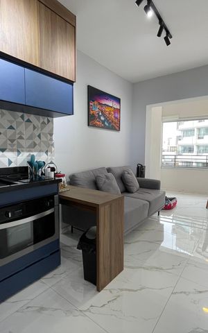 Apartamento para alugar com 31m², 1 quarto e 1 vaga Apartamento para alugar com 31m², 1 quarto e 1 vagaSala