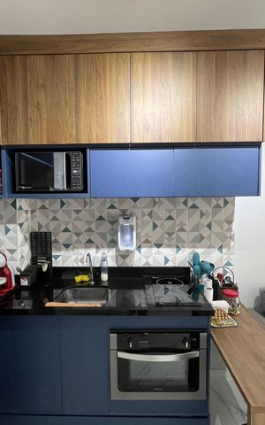 Apartamento para alugar com 31m², 1 quarto e 1 vaga Apartamento para alugar com 31m², 1 quarto e 1 vagaCozinha
