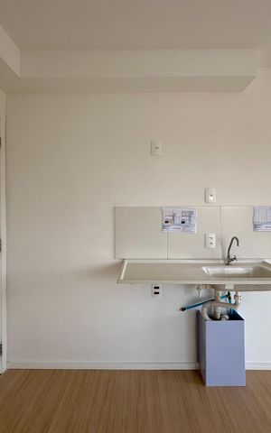 Apartamento à venda com 27m², 1 quarto e sem vaga Apartamento à venda com 27m², 1 quarto e sem vagaCozinha