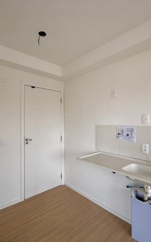 Apartamento à venda com 27m², 1 quarto e sem vaga Apartamento à venda com 27m², 1 quarto e sem vagaCozinha