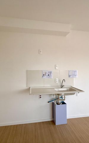 Apartamento à venda com 27m², 1 quarto e sem vaga Apartamento à venda com 27m², 1 quarto e sem vagaCozinha