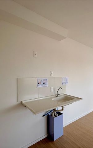 Apartamento à venda com 27m², 1 quarto e sem vaga Apartamento à venda com 27m², 1 quarto e sem vagaCozinha